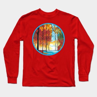 AUTUMN Mood Painting Long Sleeve T-Shirt